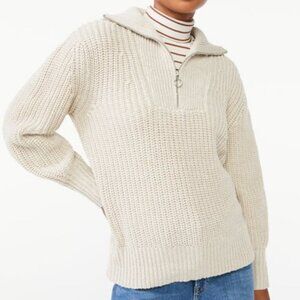 Pumice Half Zip Sweater